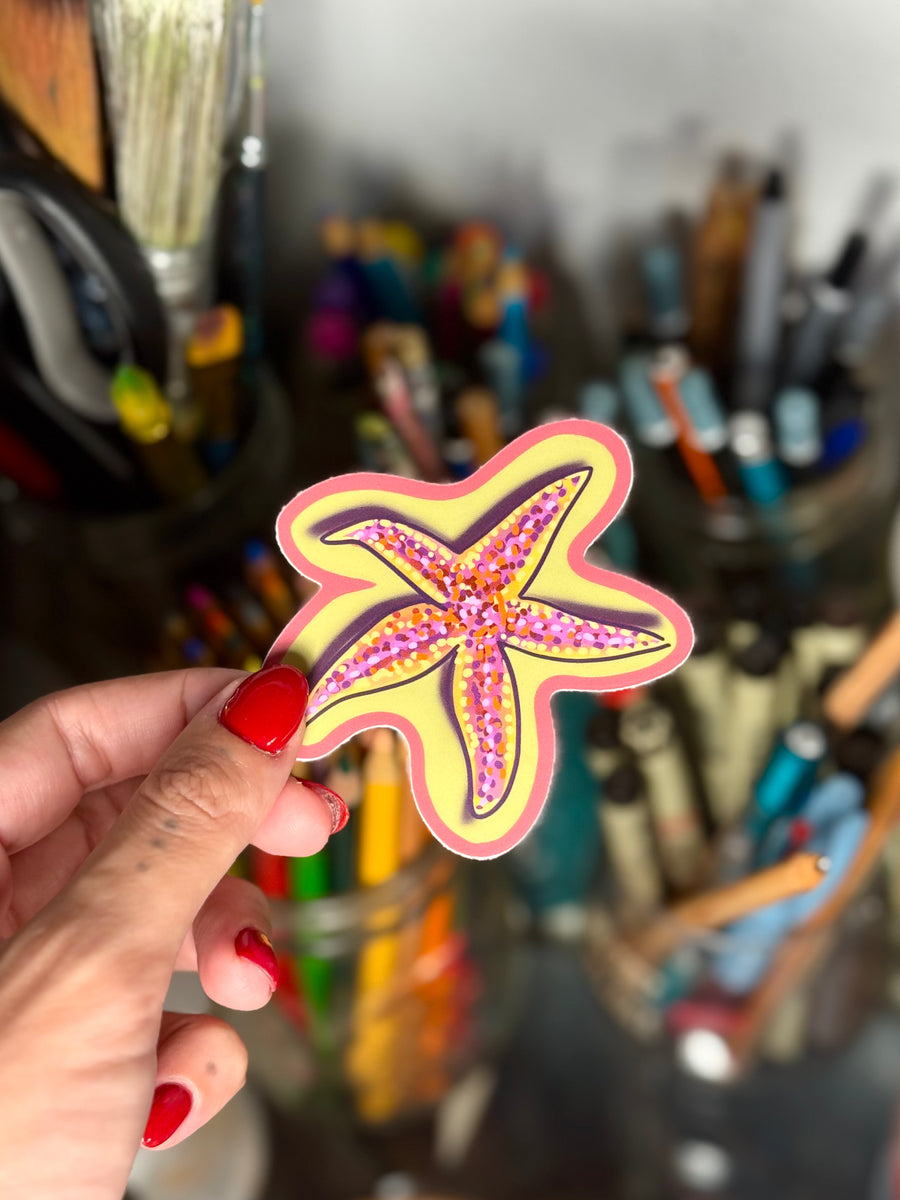 starfish sticker