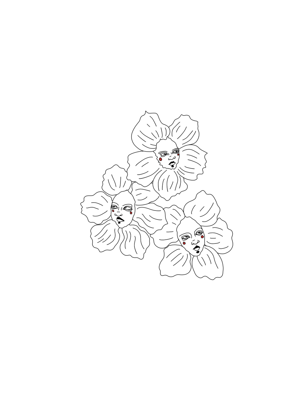 flower girls sticker