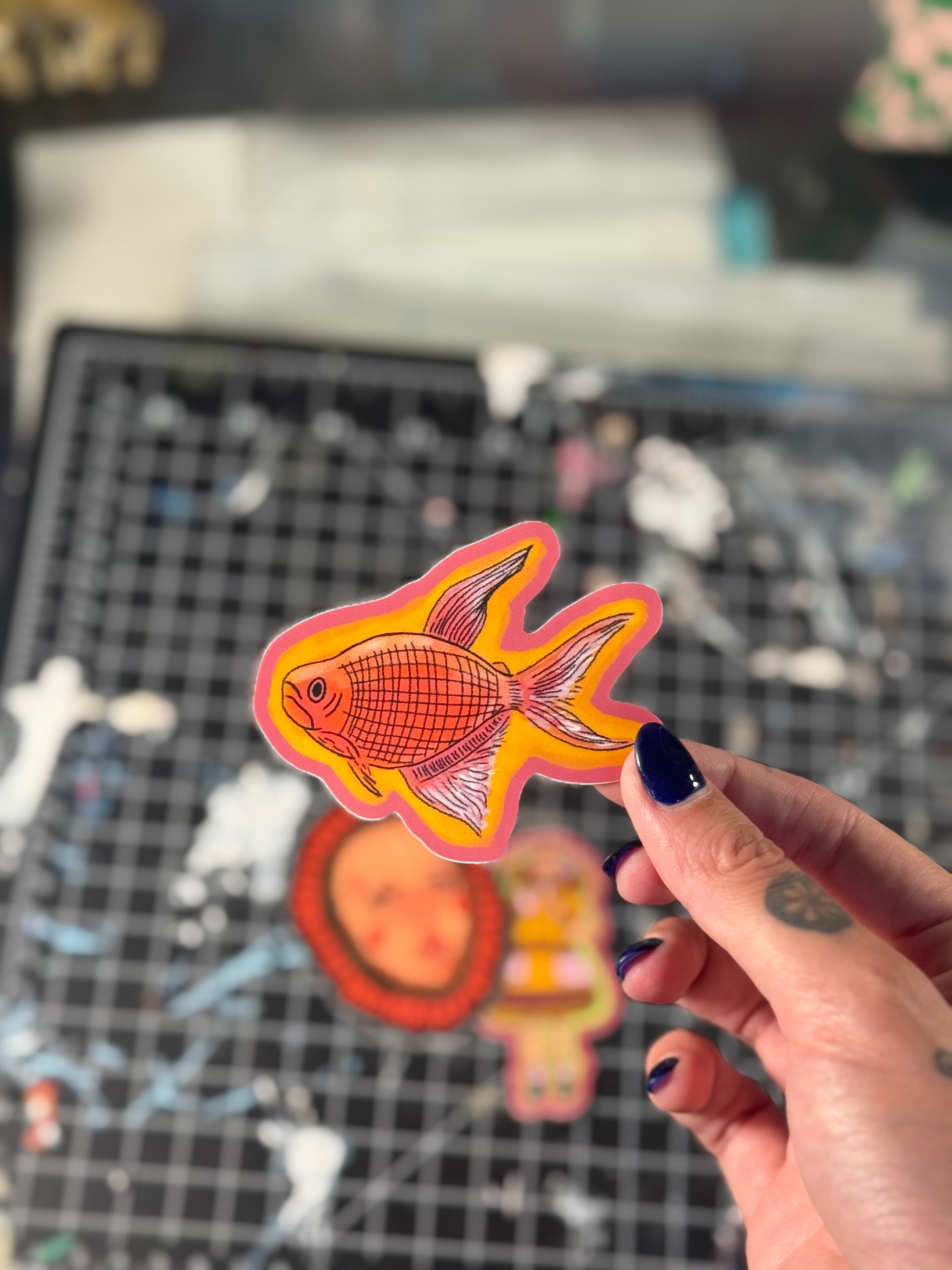 fishy sticker