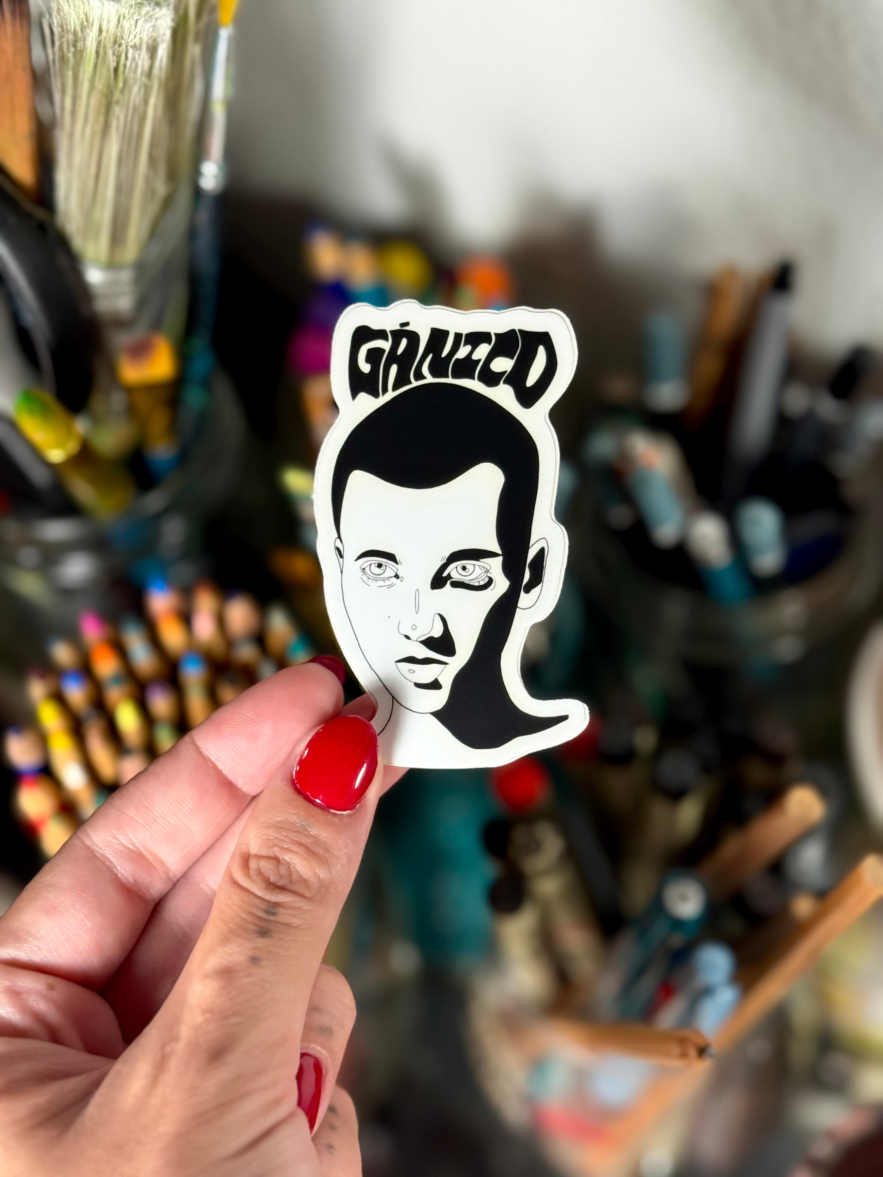 gánico sticker